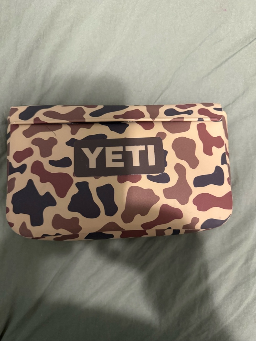 Yeti Men’s Toiletry Bag - Tan, Brown & Dark Blue Camo